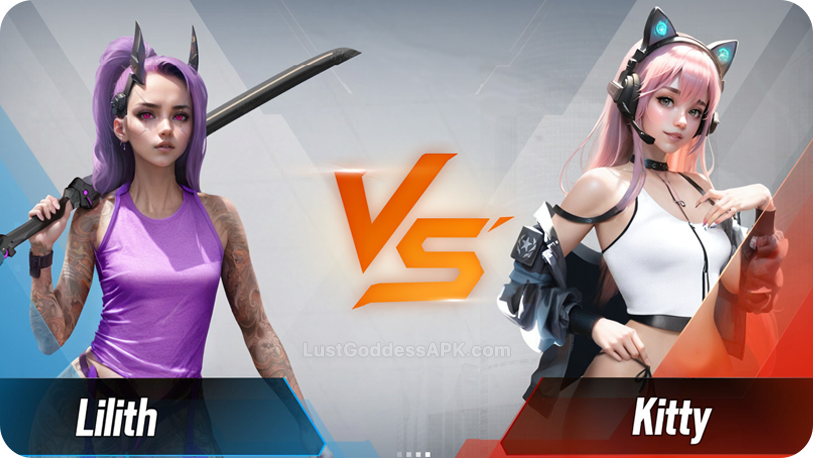 Lilith vs Kitty combat